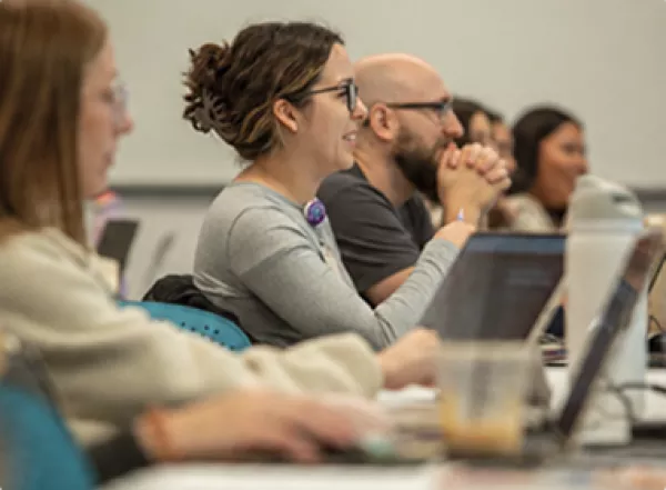 Students in class