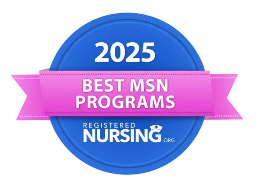 Best MSN Programs badge