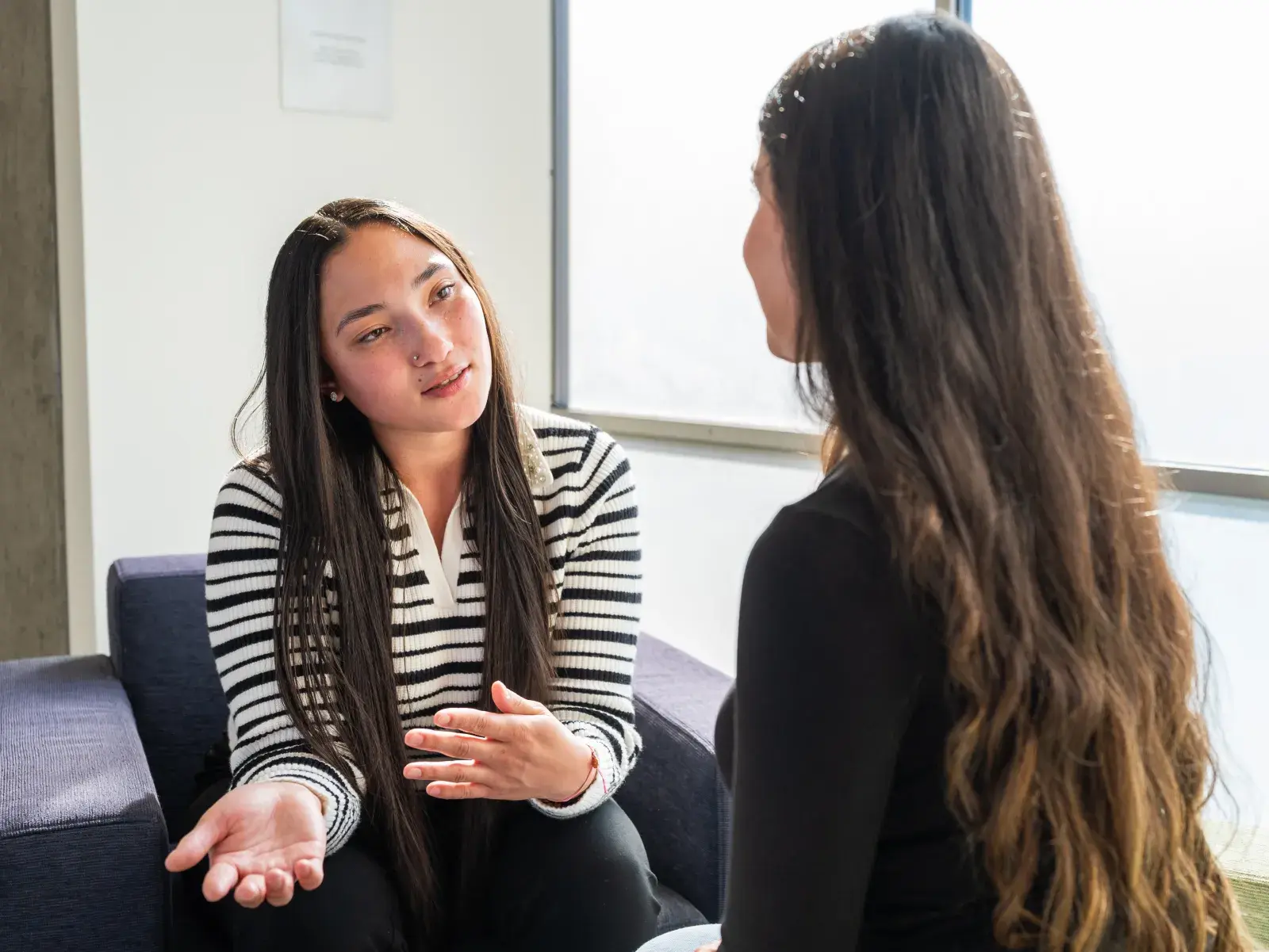 two nursing students