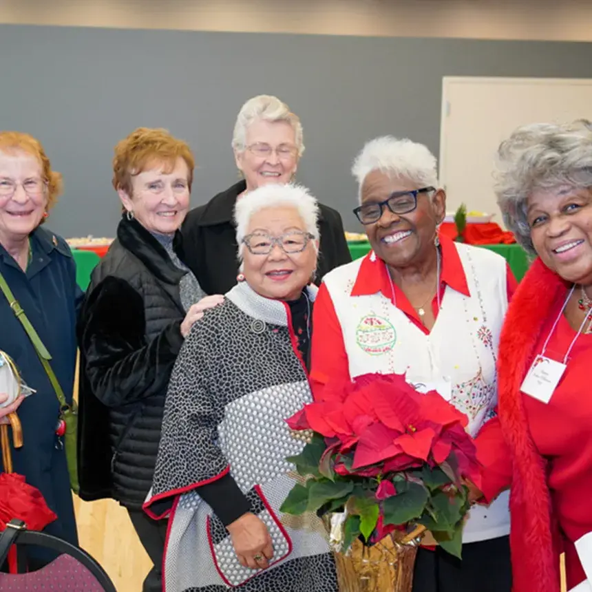 Group photo of alumni