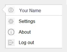 Screenshot of Settings