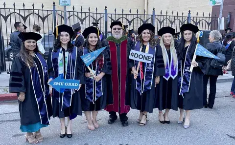 SMU’s most recent graduates celebrate their accomplishments at the Fall Commencement