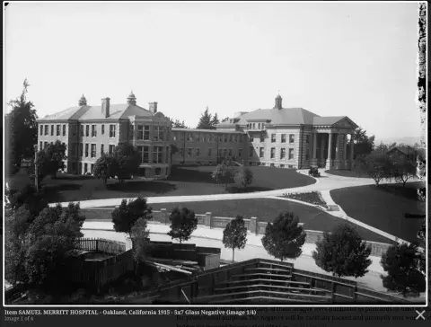 Merritt Hospital in 1909.