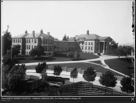 Merritt Hospital in 1909.