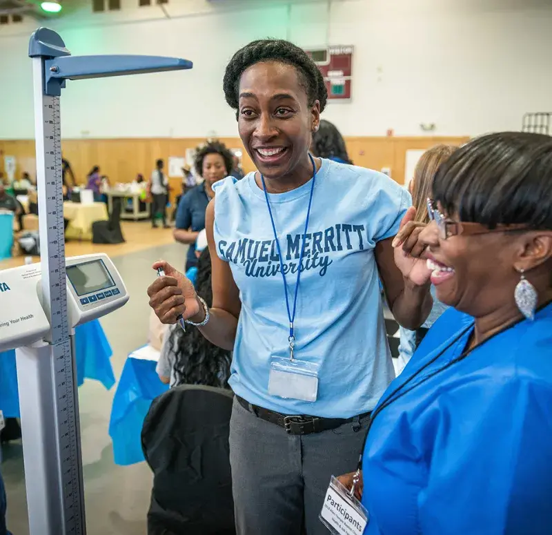 Community outreach Allen Temple health fair