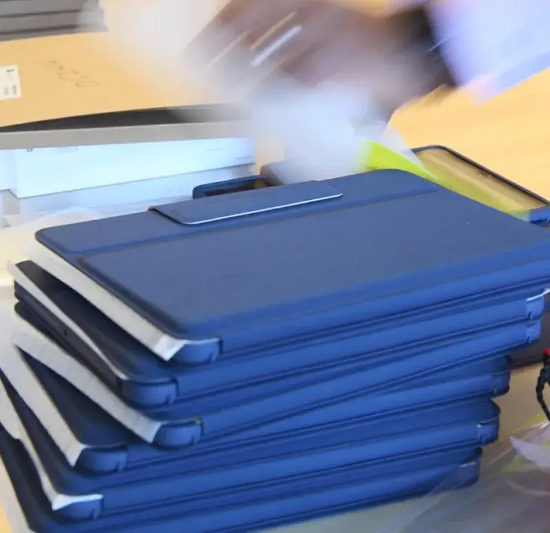 Stack of iPads