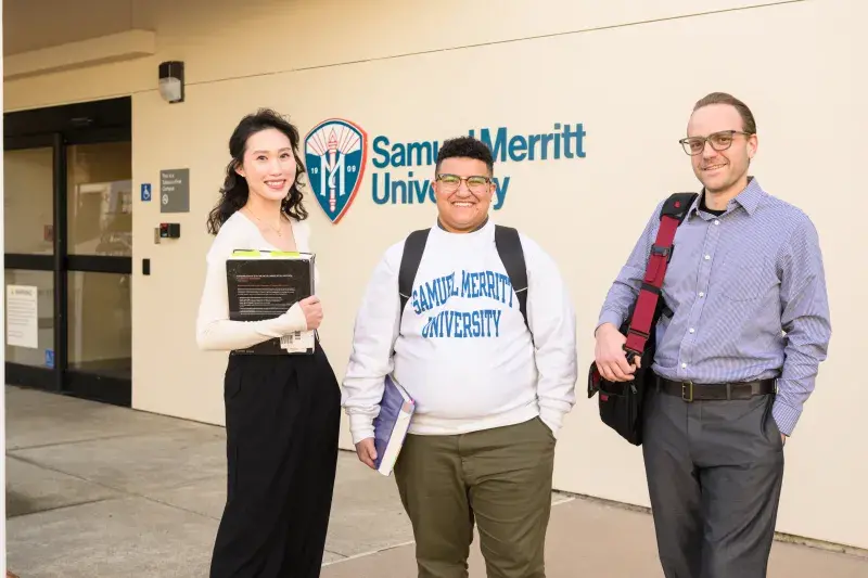 SMU students on Oakland campus 